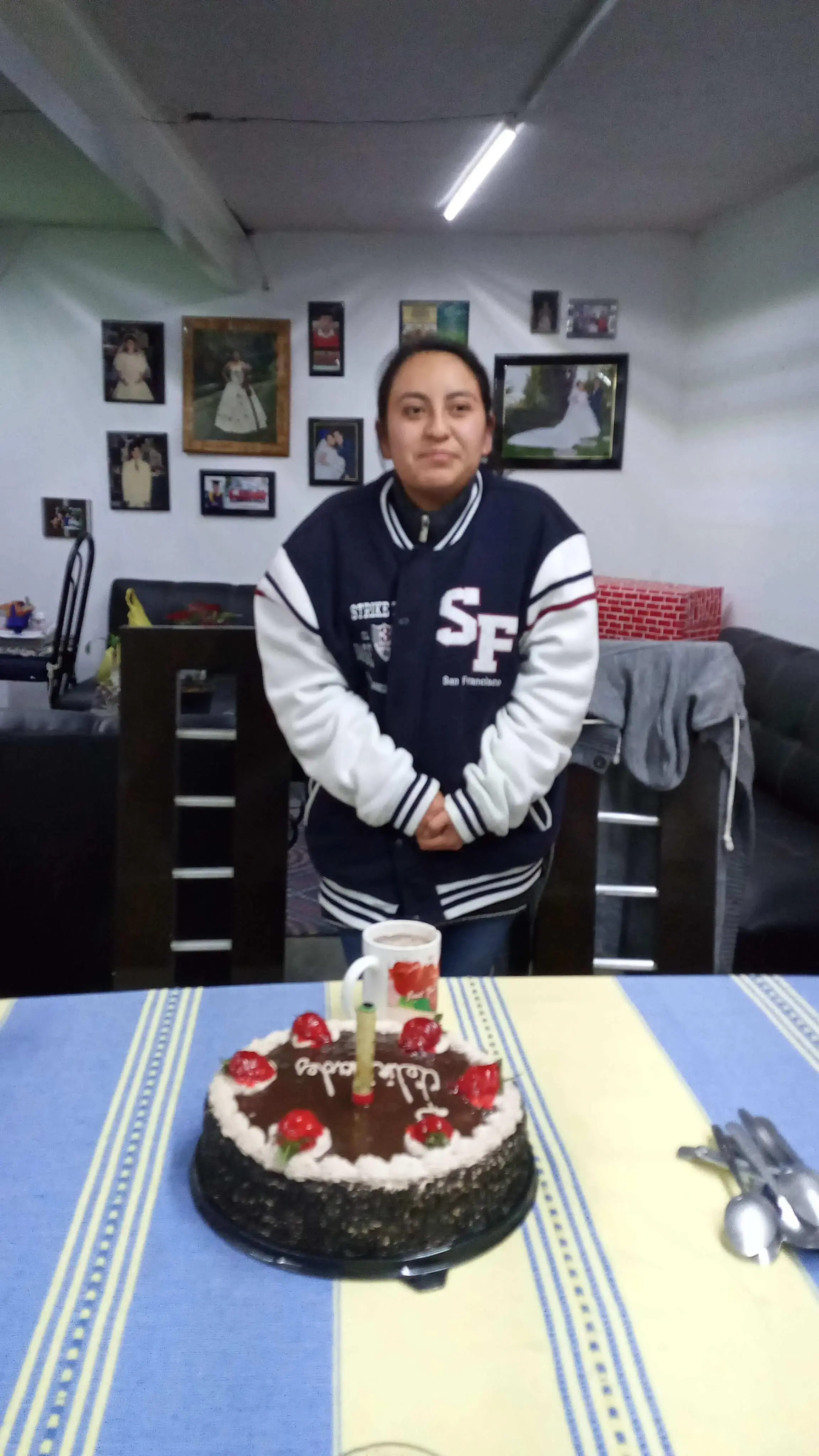 Festejando el cumple de mi Amor